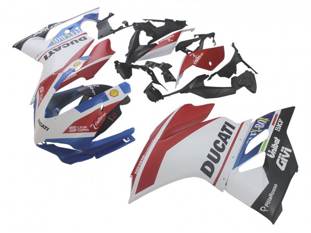 Comprar Carenados Moto Ducati 1299 2015-2020 - Blanco Rojo Azul Negro Mate Unibat Flex-Box