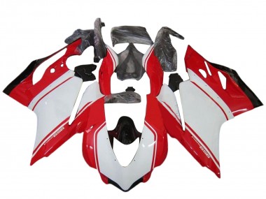 Comprar Kits Carenado Moto Ducati 959 2015-2020 - Blanco Rojo Negro Brillante