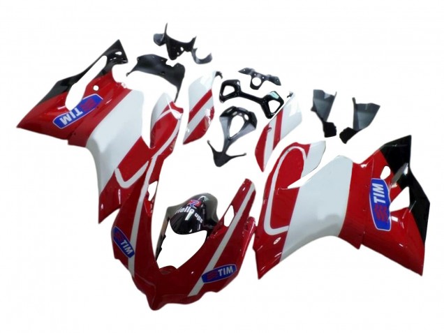 Comprar Carenados Moto Ducati 959/1299 2015-2020 - Blanco Rojo Negro Brillante Tim