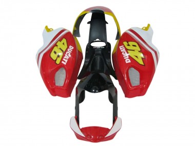 Comprar Carenados Moto Ducati Monster 696 796 1100 1100S 2008-2012 - Blanco Rojo Negro Brillante Amarillo 46