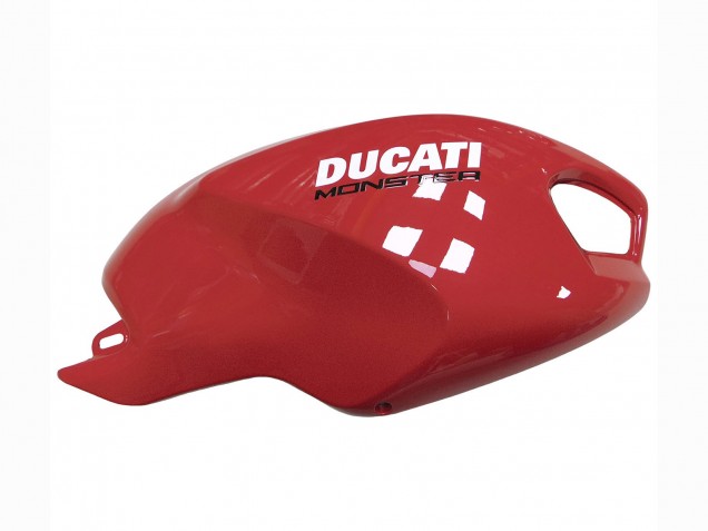 Comprar Carenados Moto Ducati Monster 696 796 1100 1100S 2008-2012 - Rojo Blanco