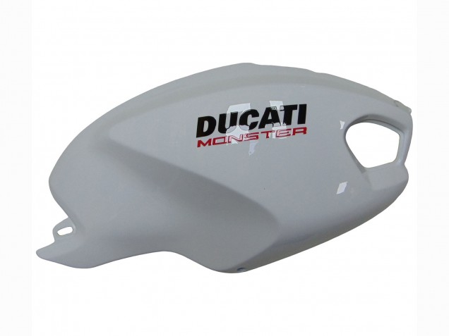 Comprar Carenados Moto Ducati Monster 696 796 1100 1100S 2008-2012 - Blanco Rojo Negro Brillante