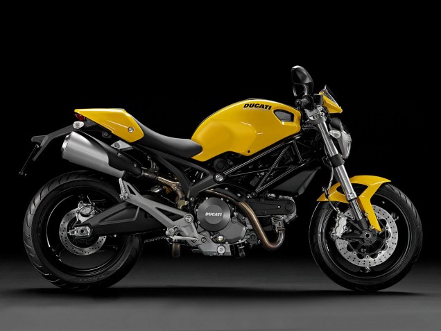 Comprar Carenados Moto Ducati Monster 696 796 1100 1100S 2008-2012 - Amarillo