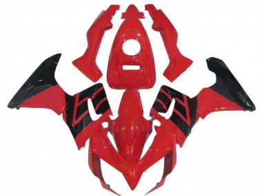 Comprar Carenados Moto Honda CBR125R 2002-2006 - Rojo Negro Brillante Raya
