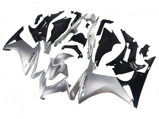 Comprar Carenado Moto Honda CBR500R 2013-2015 - Plata Negro Brillante