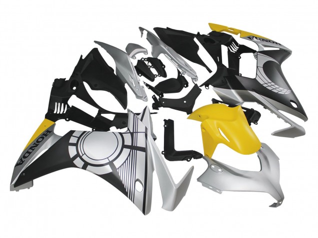 Comprar Carenados Moto Honda CBR500R 2013-2015 - Plata Amarillo Negro Mate