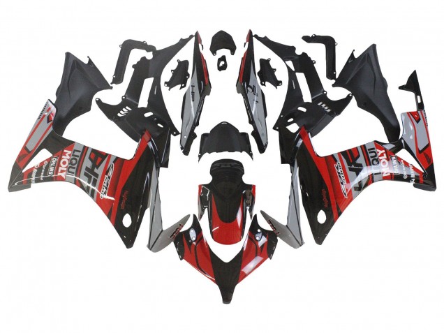 Comprar Carenados Moto Honda CBR500R 2013-2015 - Rojo Plata Negro Brillante