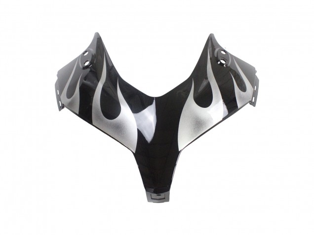 Comprar Carenados Moto Honda CBR500R 2013-2015 - Negro Brillante Plata Llama