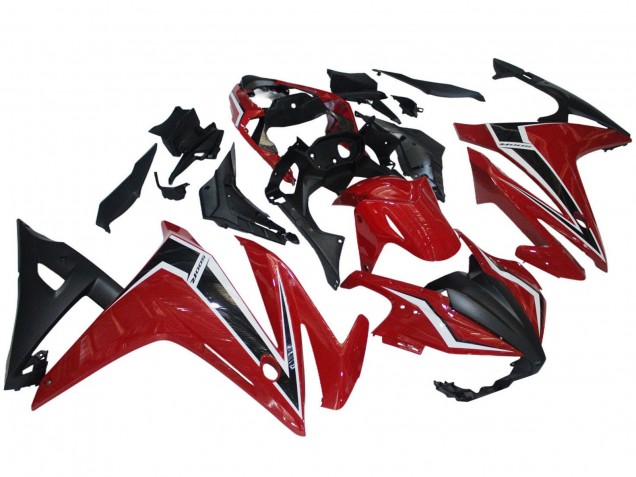 Comprar Carenados Moto Honda CBR500R 2016-2018 - Rojo Blanco Negro Mate