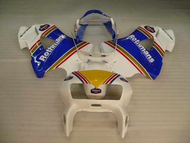 Comprar Carenados Moto Honda VFR 800 1998-2001 - Blanco Azul Oro Rothmans