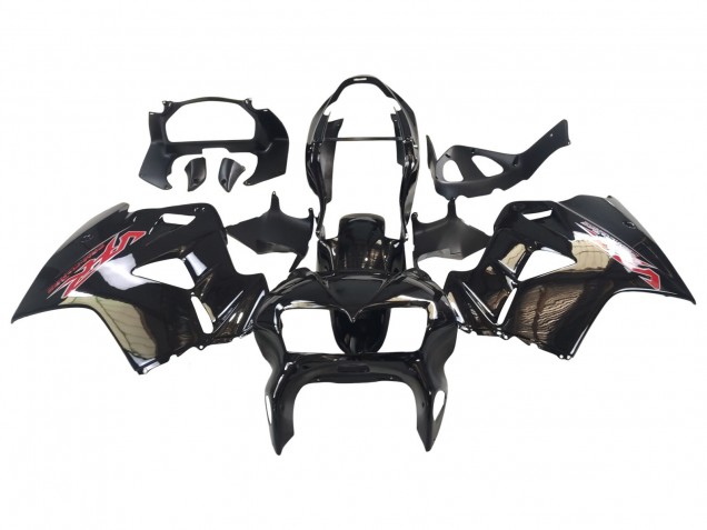 Comprar Carenados Moto Honda VFR 800 1998-2001 - Negro Brillante Rojo Calcomanía