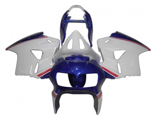 Comprar Carenados Moto Honda VFR 800 1998-2001 - Blanco Azul Rojo