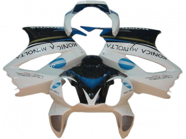 Comprar Carenados Moto Honda VFR 800 2002-2013 - Blanco Azul Negro Konica Minolta