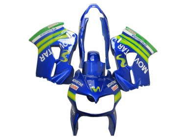 Comprar Carenados Moto Honda VFR 800 2002-2013 - Azul Verde Blanco MoviStar Castrol