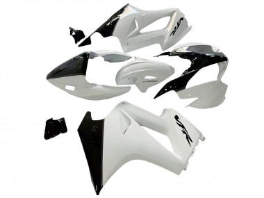 Comprar Carenados Moto Honda VFR 800 2002-2013 - Blanco Perla Negro Brillante Calcomanía