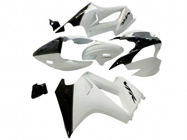 Comprar Carenados Moto Honda VFR 800 2002-2013 - Blanco Perla Negro Brillante Calcomanía