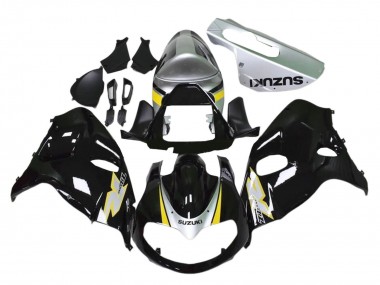 Comprar Carenados Moto Suzuki TL1000R 1998-2003 - Negro Brillante Plata Amarillo