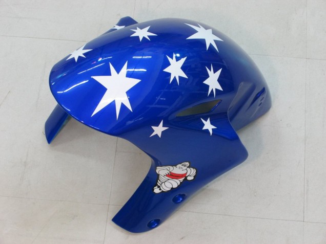 Comprar Carenados Moto Honda CBR1000RR 2004-2005 - Blanco Rojo Negro Brillante Azul Estrella
