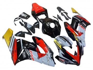 Comprar Carenados Moto Honda CBR1000RR 2004-2005 - Amarillo Rojo Blanco Lustroso Rojo Bull Repsol HRC