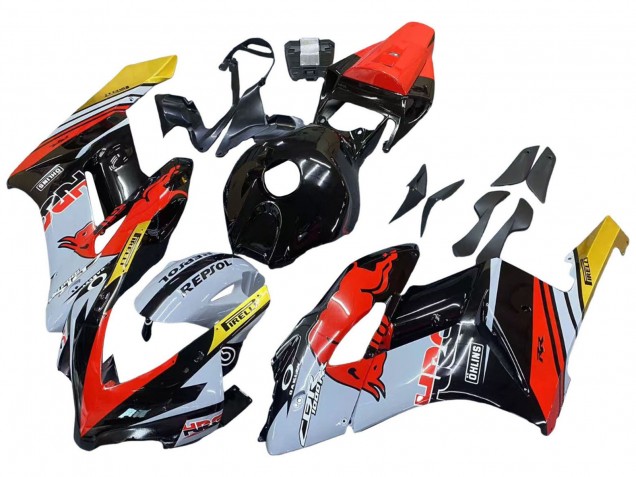 Comprar Carenados Moto Honda CBR1000RR 2004-2005 - Amarillo Rojo Blanco Lustroso Rojo Bull Repsol HRC
