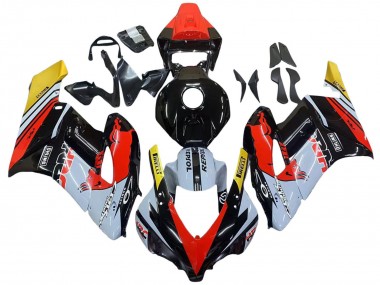 Comprar Carenados Moto Honda CBR1000RR 2004-2005 - Amarillo Rojo Blanco Lustroso Rojo Bull Repsol HRC