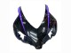 Comprar Carenados Moto Honda CBR1000RR 2004-2005 - Negro Brillante Púrpura Raya
