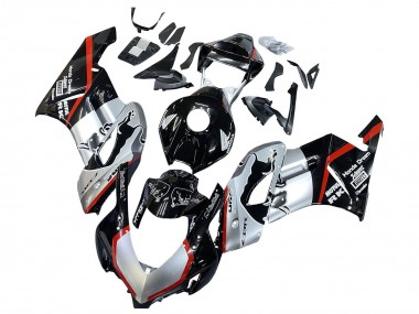 Comprar Carenados Moto Honda CBR1000RR 2004-2005 - Plata Negro Brillante Rojo Raya