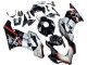 Comprar Carenados Moto Honda CBR1000RR 2004-2005 - Plata Negro Brillante Rojo Raya