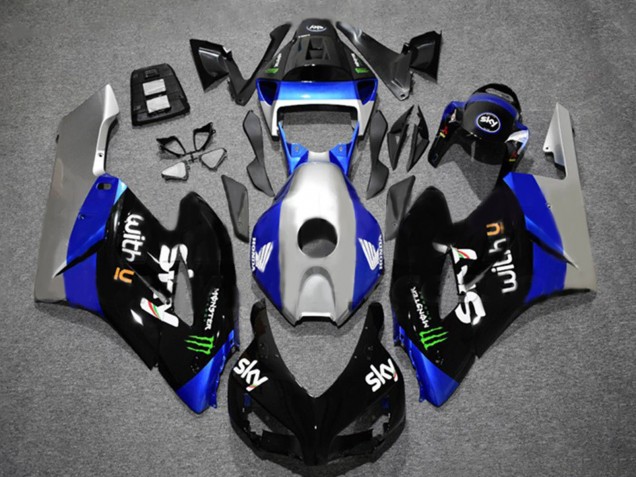 Comprar Carenados Moto Honda CBR1000RR 2004-2005 - Plata Azul Negro Brillante Verde Monstruo Sky