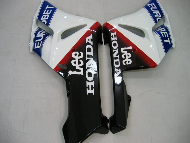 Comprar Carenados Moto Honda CBR1000RR 2004-2005 - Blanco Azul Rojo Negro Brillante Estrella EuroBet Lee