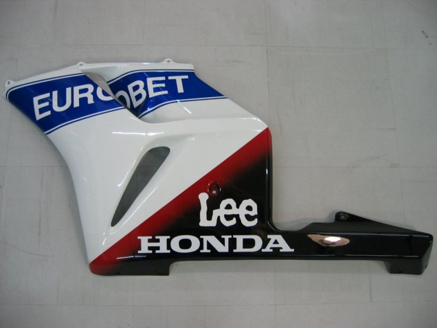 Comprar Carenados Moto Honda CBR1000RR 2004-2005 - Blanco Azul Rojo Negro Brillante Estrella EuroBet Lee