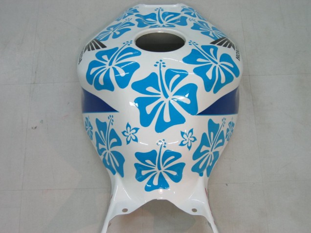 Comprar Carenados Moto Honda CBR1000RR 2004-2005 - Blanco Azul Nieve Nastro Azzurro 46