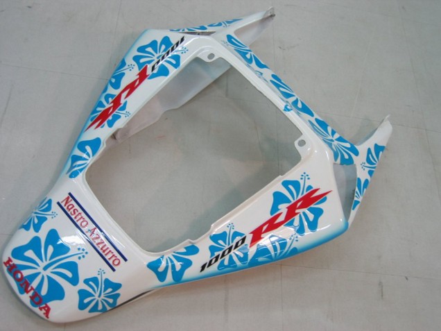 Comprar Carenados Moto Honda CBR1000RR 2004-2005 - Blanco Azul Nieve Nastro Azzurro 46
