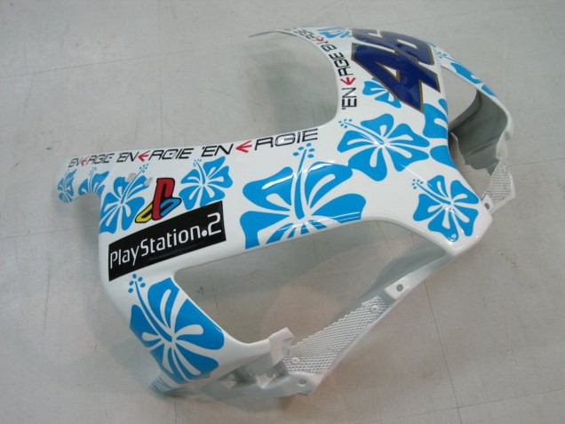 Comprar Carenados Moto Honda CBR1000RR 2004-2005 - Blanco Azul Nieve Nastro Azzurro 46