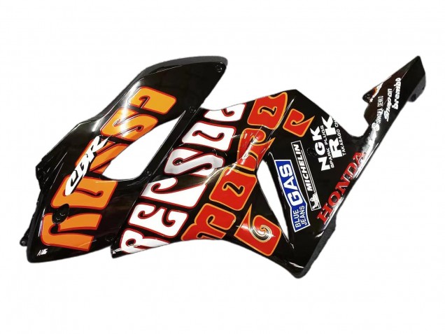 Comprar Carenados Moto Honda CBR1000RR 2004-2005 - Amarillo Naranja Negro Brillante Repsol Rossi 46