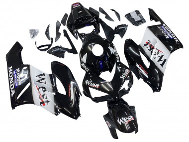Comprar Carenados Moto Honda CBR1000RR 2004-2005 - Negro Brillante Blanco West