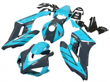 Comprar Carenados Moto Honda CBR1000RR 2004-2005 - Azul Claro Negro Brillante