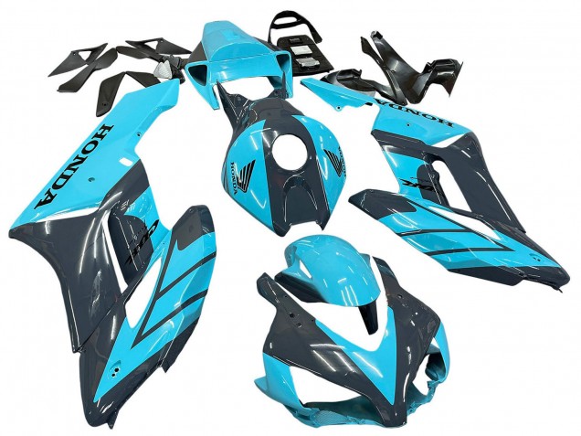 Comprar Carenados Moto Honda CBR1000RR 2004-2005 - Azul Claro Negro Brillante