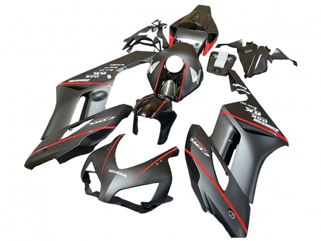 Comprar Carenados Moto Honda CBR1000RR 2004-2005 - Negro Brillante Gris Brillante Rojo Raya