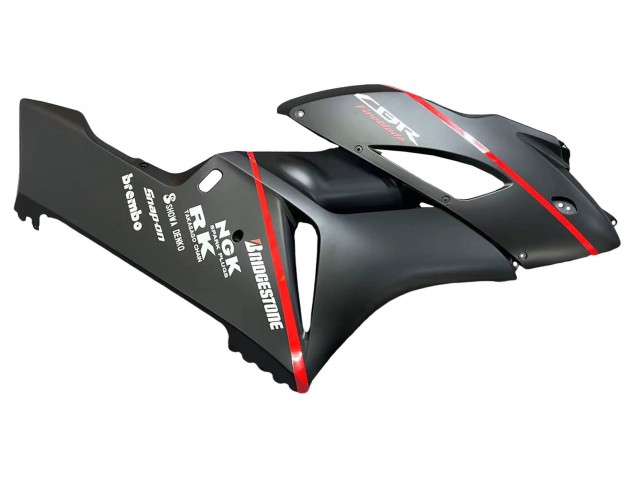 Comprar Carenados Moto Honda CBR1000RR 2004-2005 - Negro Brillante Gris Brillante Rojo Raya