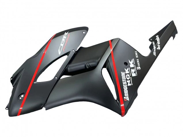 Comprar Carenados Moto Honda CBR1000RR 2004-2005 - Negro Brillante Gris Brillante Rojo Raya