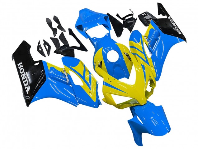 Comprar Carenados Moto Honda CBR1000RR 2004-2005 - Azul Amarillo Negro Brillante