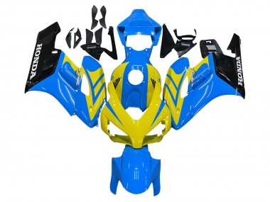 Comprar Carenados Moto Honda CBR1000RR 2004-2005 - Azul Amarillo Negro Brillante