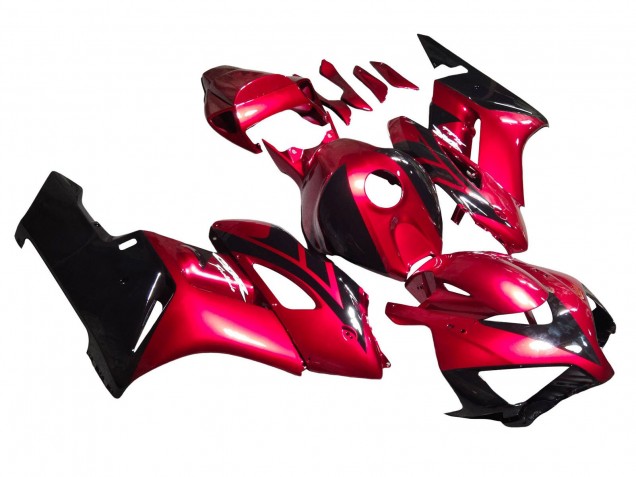 Comprar Carenados Moto Honda CBR1000RR 2004-2005 - Rojo Negro Brillante Raya