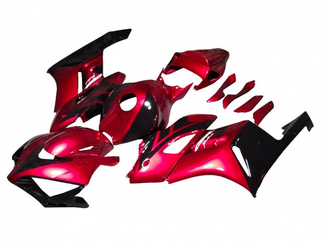 Comprar Carenados Moto Honda CBR1000RR 2004-2005 - Rojo Negro Brillante Raya