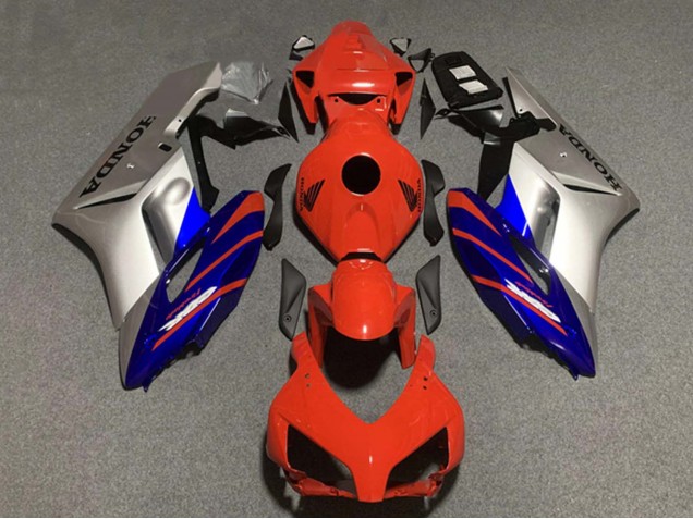 Comprar Carenados Moto Honda CBR1000RR 2004-2005 - Plata Azul Rojo Raya
