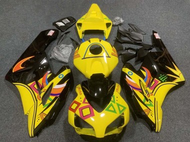 Comprar Carenados Moto Honda CBR1000RR 2004-2005 - Amarillo Negro Brillante Naranja