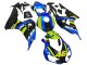 Comprar Carenados Moto Honda CBR1000RR 2006-2007 - Azul Fluorescent Verde Negro Brillante Tiburón 46