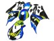 Comprar Carenados Moto Honda CBR1000RR 2006-2007 - Azul Fluorescent Verde Negro Brillante Tiburón 46