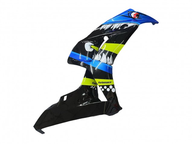 Comprar Carenados Moto Honda CBR1000RR 2006-2007 - Azul Fluorescent Verde Negro Brillante Tiburón 46